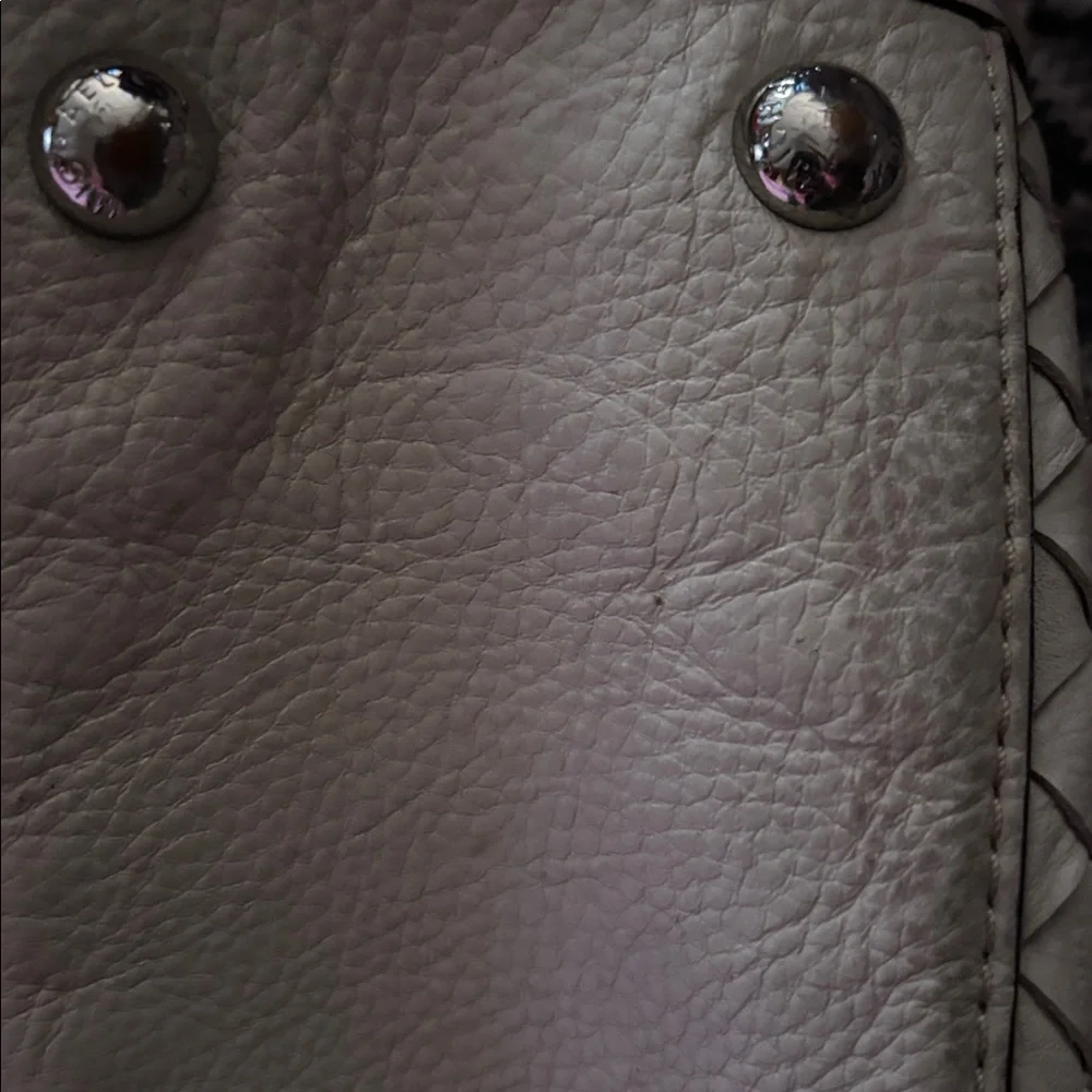Michael Kors Hamilton Woven Leather Tote Bag - Picture 5 of 5